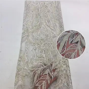 2020 high quality sequence French Nigerian sequins net lace, African tulle mesh sequence lace fabric for dress 5yards / lot YL10
2020 high quality sequence French Nigerian sequins net lace, African tulle mesh sequence lace fabric for dress 5yards / lot YL10