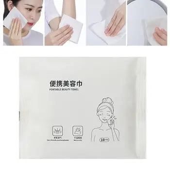 10Sheets Disposable Non-Woven Face Beauty Towel Portable Makeup Cleansing Wipes
10Sheets Disposable Non-Woven Face Beauty Towel Portable Makeup Cleansing Wipes