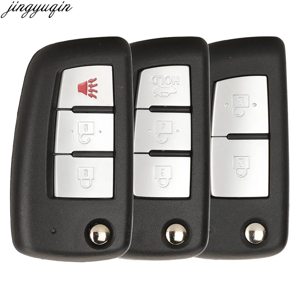 Jingyuqin 10pcs Remote Car Key Case Shell For Nissan Juke F15 F16 2010-2018 Micra Pulsar X-Trail Qashqai 2/2+1/3/4 Buttons Entry
Jingyuqin 10pcs Remote Car Key Case Shell For Nissan Juke F15 F16 2010-2018 Micra Pulsar X-Trail Qashqai 2/2+1/3/4 Buttons Entry
