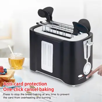 Toaster Automatic Multi-function Light Snack Sandwich Breakfast Machine Home Toaster
Toaster Automatic Multi-function Light Snack Sandwich Breakfast Machine Home Toaster