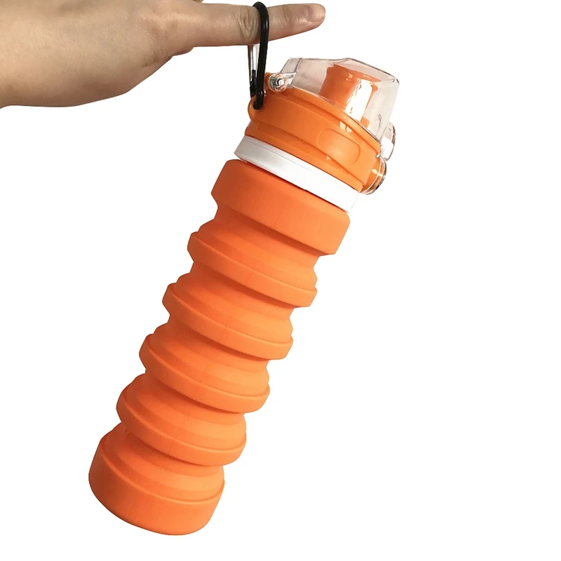 500Ml Collapsible Water Bottle Camping Travel Water Bottle Sports Water Bottle Mountain Climbing Portable Water Bottle Orange
500Ml Collapsible Water Bottle Camping Travel Water Bottle Sports Water Bottle Mountain Climbing Portable Water Bottle Orange