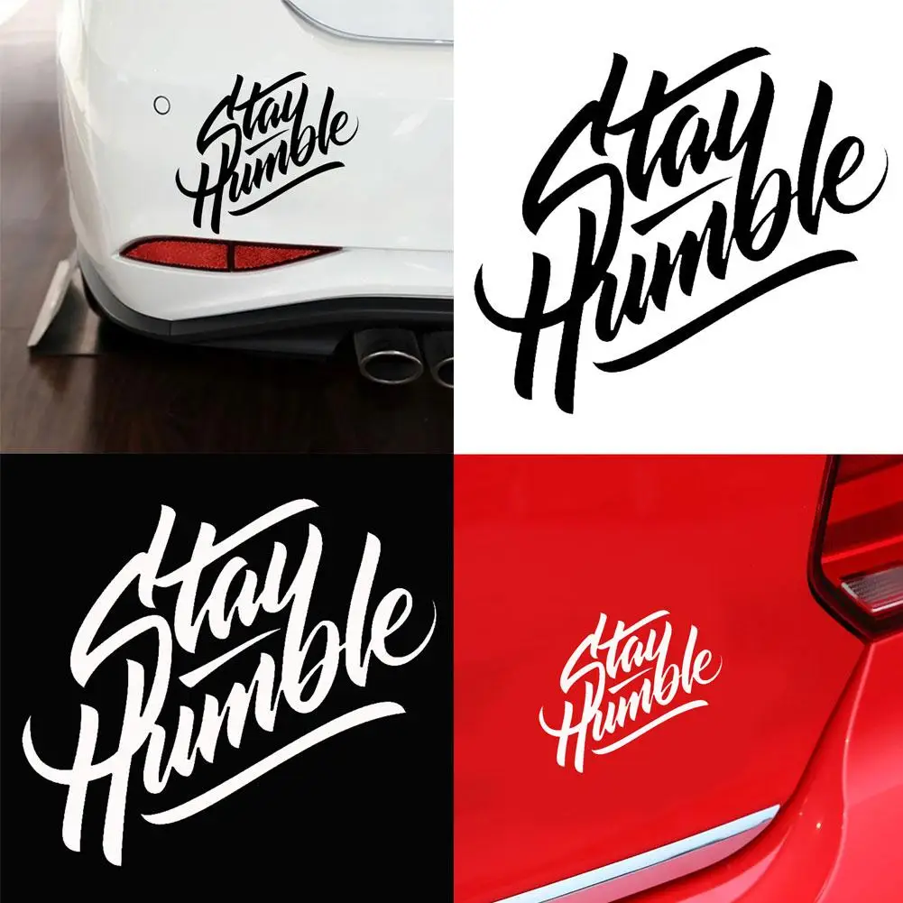 50% HOT SALES Stays Humble Letters Reflective Car Vehicle Body Window Decals Sticker Decoration
50% HOT SALES Stays Humble Letters Reflective Car Vehicle Body Window Decals Sticker Decoration