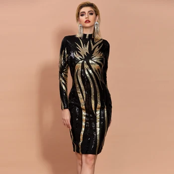 Yesexy 2020 Spring O Neck Long Sleeve Sequins Multi color Women Midi Dresses Bodycon Elegant Female Dresses VR20226
Yesexy 2020 Spring O Neck Long Sleeve Sequins Multi color Women Midi Dresses Bodycon Elegant Female Dresses VR20226