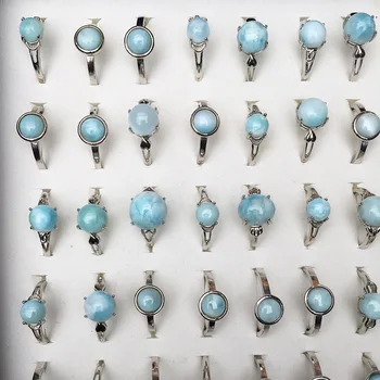 Natural sea-print stone ring ring port adjustable Dominican Larima ring ins fashion OL Larimar
Natural sea-print stone ring ring port adjustable Dominican Larima ring ins fashion OL Larimar