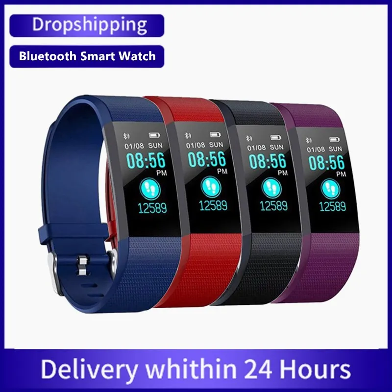 Universal 115 Plus Bluetooth Smart Watch Heart Rate Monitor Wristwatch Fitness Tracker Bracelet IP67 Waterproof Smart Wristband
Universal 115 Plus Bluetooth Smart Watch Heart Rate Monitor Wristwatch Fitness Tracker Bracelet IP67 Waterproof Smart Wristband