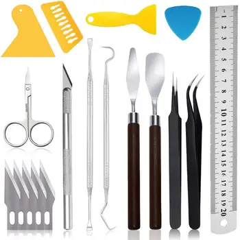 18PCS DIY Dried Flower Tools Embossed Tool Kit Hand Cutter Carving Stitching Punch Carving Work Leather Tool Set Accessories
18PCS DIY Dried Flower Tools Embossed Tool Kit Hand Cutter Carving Stitching Punch Carving Work Leather Tool Set Accessories