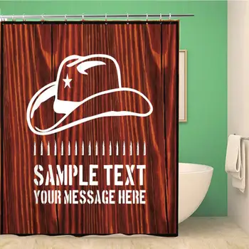 Bathroom Shower Curtain Country Cowboy Hat Star and Ammo Belt on Wooden Polyester Fabric 60x72 inches Waterproof Bath Curtain
Bathroom Shower Curtain Country Cowboy Hat Star and Ammo Belt on Wooden Polyester Fabric 60x72 inches Waterproof Bath Curtain