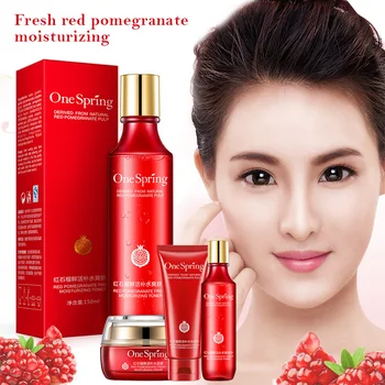 One Spring Red Pomegranate Face Cleanser/Toner/Face Cream Moisturizing Skin Care LDO99
One Spring Red Pomegranate Face Cleanser/Toner/Face Cream Moisturizing Skin Care LDO99