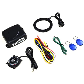 Car Anti-theft System Keyless Entry Immobilizer Burglar Alarm Engine Push Start Button Stop RFID Lock Ignition Switch
Car Anti-theft System Keyless Entry Immobilizer Burglar Alarm Engine Push Start Button Stop RFID Lock Ignition Switch