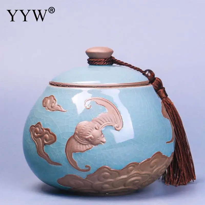 High Capacity Tea Box Caddy Tea Cans Theedoos Canister Container For Tea Storage Seal Ceramic Jar Tea Caddie Various Shapes
High Capacity Tea Box Caddy Tea Cans Theedoos Canister Container For Tea Storage Seal Ceramic Jar Tea Caddie Various Shapes
