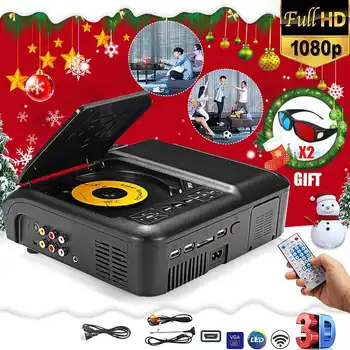 Native 1080p Full HD Multimedia Projector LED Proyector Video Wireless Multi-Screen Beamer Home Theater
Native 1080p Full HD Multimedia Projector LED Proyector Video Wireless Multi-Screen Beamer Home Theater