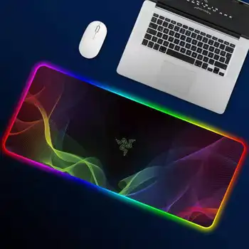 RGB Backlight Mouse Pad Rubber 900x400 Extra Large Gaming Mousepad Gamer Keyboard Maus Pad Computer Tablet Mat Accessories
RGB Backlight Mouse Pad Rubber 900x400 Extra Large Gaming Mousepad Gamer Keyboard Maus Pad Computer Tablet Mat Accessories