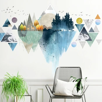 Creative colorful Mountain Wall Stickers for Living Room Bedroom Mural Art Wall Decal Mural Large Wallpaper Home Decor
Creative colorful Mountain Wall Stickers for Living Room Bedroom Mural Art Wall Decal Mural Large Wallpaper Home Decor
