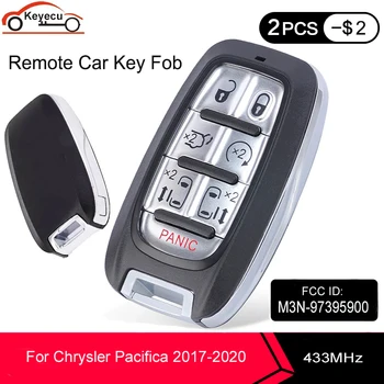 KEYECU for 2017 2018 2019 2020 Chrysler Pacifica Smart Remote Key Fob 6 1 7 Button 433MHz FCC ID: M3N-97395900 P/N: 68217832AC
KEYECU for 2017 2018 2019 2020 Chrysler Pacifica Smart Remote Key Fob 6 1 7 Button 433MHz FCC ID: M3N-97395900 P/N: 68217832AC