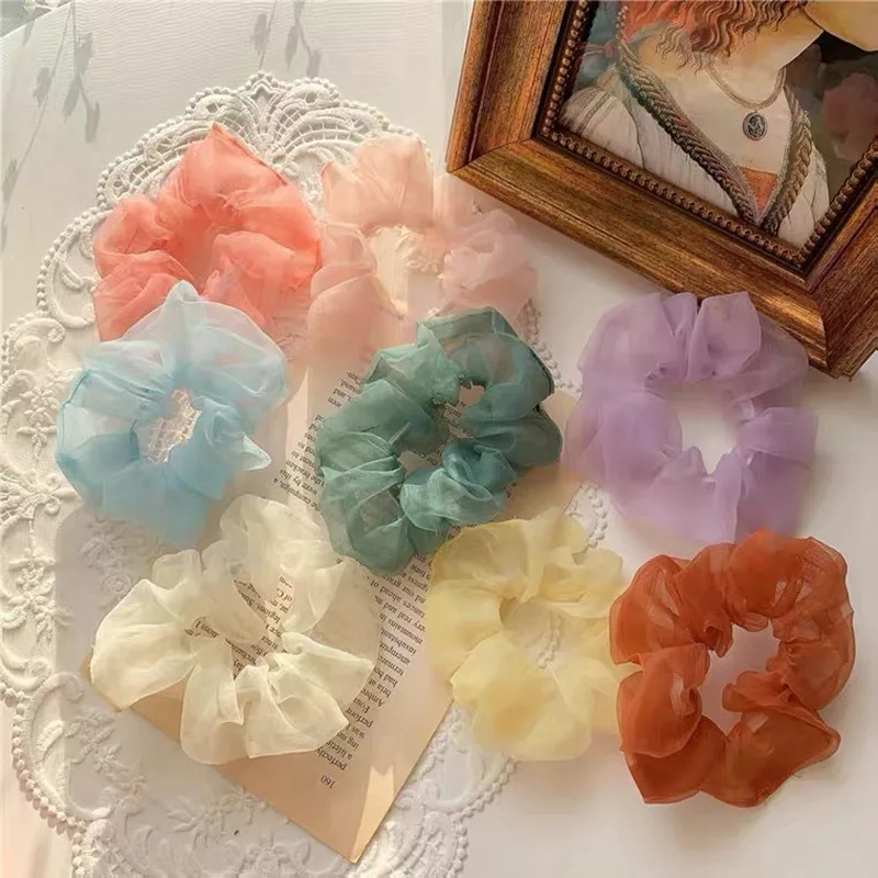 2021 Chiffon Scrunchies Rubber Elastic Hair Bands for Women Girls Hair Scrunchies Ponytail Holder Decoration Styling Accessories
2021 Chiffon Scrunchies Rubber Elastic Hair Bands for Women Girls Hair Scrunchies Ponytail Holder Decoration Styling Accessories