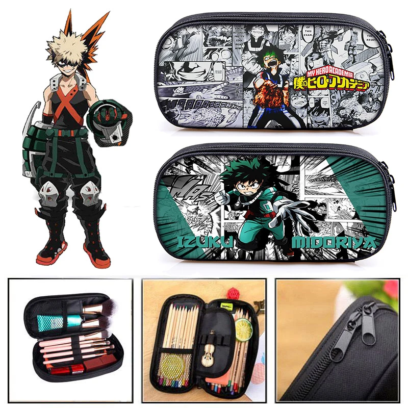 Anime My Hero Academia Pencil Bag Izuku Midoriya Bakugou Katsuki Pencil Box Boku No Hero Academia School Cases Supplies
Anime My Hero Academia Pencil Bag Izuku Midoriya Bakugou Katsuki Pencil Box Boku No Hero Academia School Cases Supplies