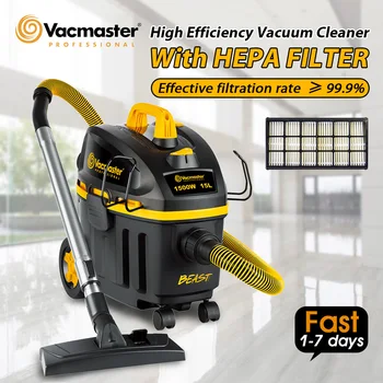 Vacmaster 2020 NEW Vacuum Cleaner Home Cleaning 1500W Wet Dry Vacuums Dust Collector with HEPA Filter Power Cord 5M
Vacmaster 2020 NEW Vacuum Cleaner Home Cleaning 1500W Wet Dry Vacuums Dust Collector with HEPA Filter Power Cord 5M