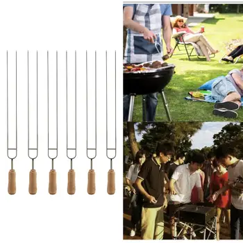 6PCS Stainless Steel U - Shaped Barbecue Brazing Barbecue Fork Barbecue Needle Barbecue Grilling Skewers Kabob Metal Skewer Doub
6PCS Stainless Steel U - Shaped Barbecue Brazing Barbecue Fork Barbecue Needle Barbecue Grilling Skewers Kabob Metal Skewer Doub