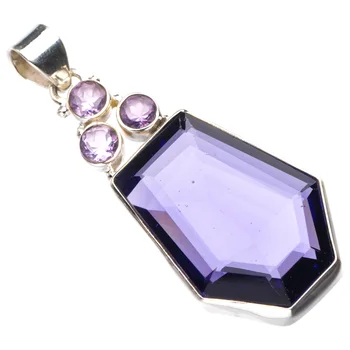 StarGems Natural Amethyst Handmade 925 Sterling Silver Pendant 2" D9383
StarGems Natural Amethyst Handmade 925 Sterling Silver Pendant 2" D9383