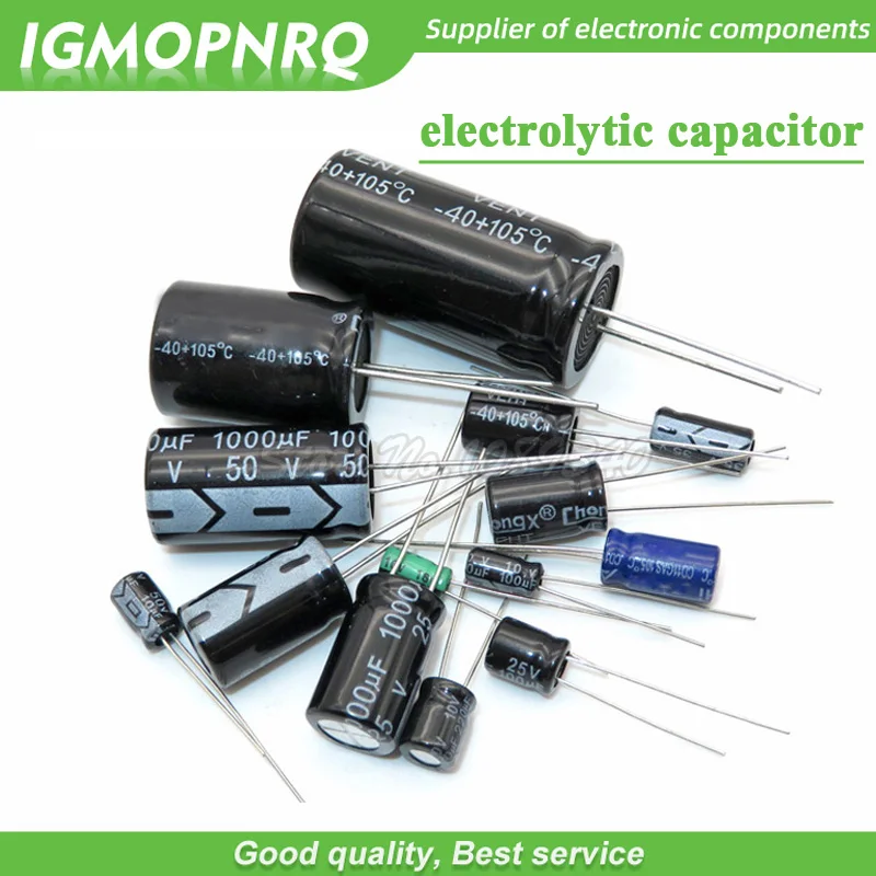 100 Leaded 220uF 4V 85c 6.3x5 Aluminum Electrolytic Capacitors