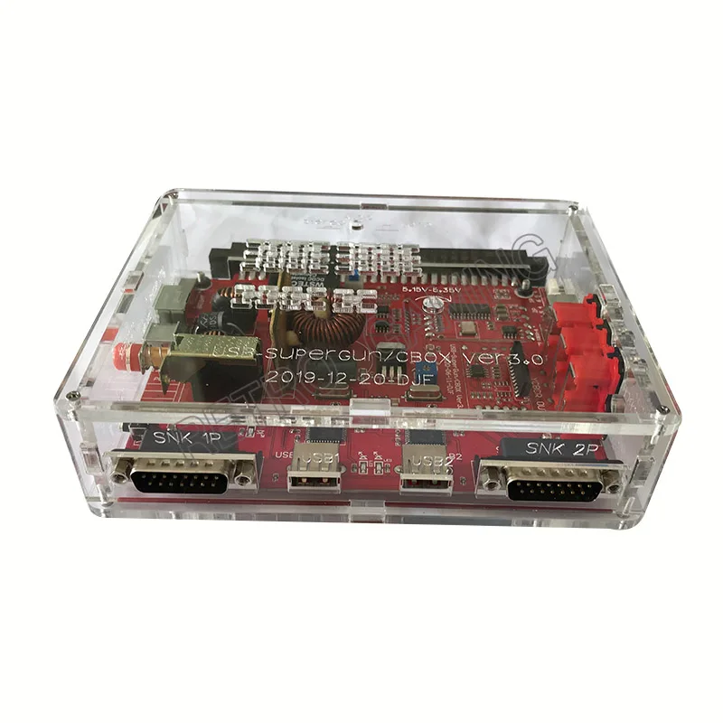 SNK DB15 геймпад и USB Joypad Cbox конвертер DC 12 В MD2 RGBS YCRCB AV видео выход для любой Аркады Jamma