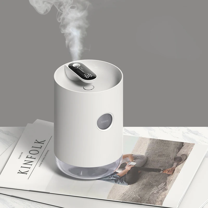 Wireless Battery Air Humidifier 1L 3000mAh Ultrasonic Oil Diffuser Aroma Mist Maker Aromatherapy Humidificador For Home Car
Wireless Battery Air Humidifier 1L 3000mAh Ultrasonic Oil Diffuser Aroma Mist Maker Aromatherapy Humidificador For Home Car