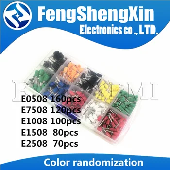 530pcs/box V E0508 E7508 E1008 E1508 E2508 crimp terminal block tubular electrical terminals for cable, wire connector cable
530pcs/box V E0508 E7508 E1008 E1508 E2508 crimp terminal block tubular electrical terminals for cable, wire connector cable