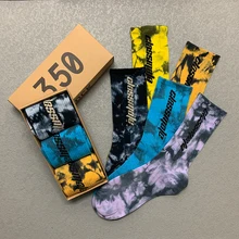 3 Pairs/Box Streetwear Letter Classmale Tie-dye Stockings Cotton Harajuku Long Fashion Hip Hop Skateboard Gifts Men Women Socks
3 Pairs/Box Streetwear Letter Classmale Tie-dye Stockings Cotton Harajuku Long Fashion Hip Hop Skateboard Gifts Men Women Socks