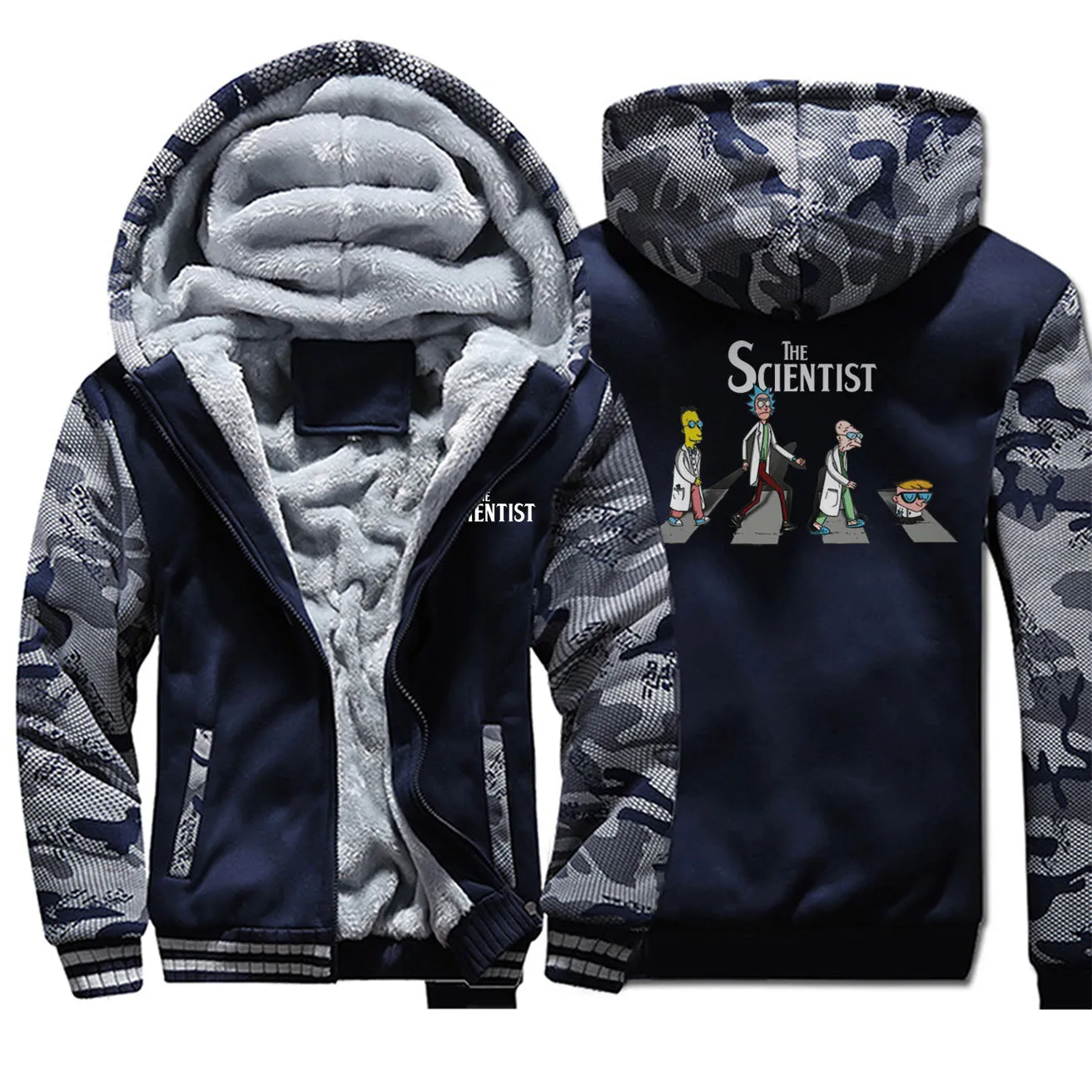 Rick And Morty Men Winter Thick Fleece Camo Jacket Raglan Coat The Scientist Sweatshirts Male Jackets Hoodie Sportswear Coats
Rick And Morty Men Winter Thick Fleece Camo Jacket Raglan Coat The Scientist Sweatshirts Male Jackets Hoodie Sportswear Coats