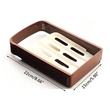 2020 New Adjustable Bagel Bread Slicer Toast Loaf Cutter Sandwich Slicing Tool Folding
2020 New Adjustable Bagel Bread Slicer Toast Loaf Cutter Sandwich Slicing Tool Folding