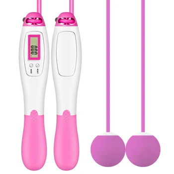 Smart Electronic Digital Adult Skipping Rope Calorie Consumption Professional Fitness Rope Jump Ropes With Counter Pink
Smart Electronic Digital Adult Skipping Rope Calorie Consumption Professional Fitness Rope Jump Ropes With Counter Pink