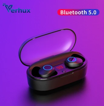 NEWEST J29 TWS Wireless Bluetooth 5.0 Earphones Waterproof Led Display Headset Mini Stereo HiFi Sport Earbuds Deep Bass With Mic
NEWEST J29 TWS Wireless Bluetooth 5.0 Earphones Waterproof Led Display Headset Mini Stereo HiFi Sport Earbuds Deep Bass With Mic