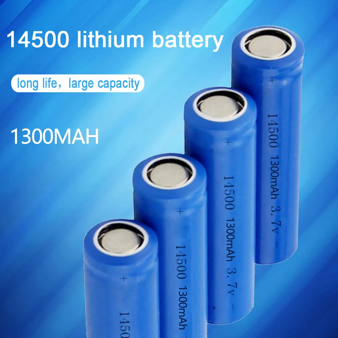 Новинка 14500 1200 мАч перезаряжаемая батарея в литий-ионные перезаряжаемые батареи