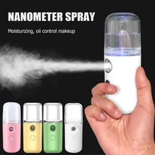 

30ml Mini Nano Facial Sprayer USB Nebulizer Face Steamer Humidifier Hydrating Anti-aging Wrinkle Women Beauty Skin Care Tools