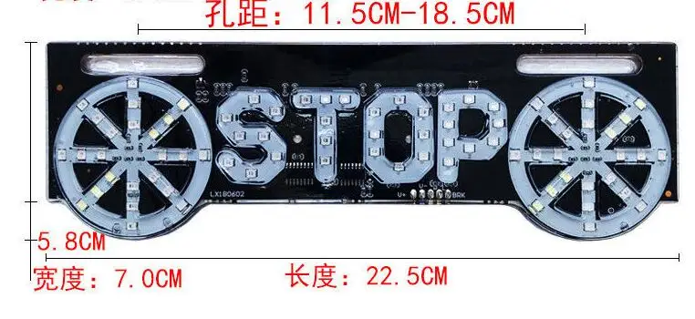 STOP LED Rear Lights Motorcycle Lighting MotoTail Brake Light Indicator Lamp for SUZUKI GSF650 BANDIT GSX1250 F SA ABS GSX1400 |