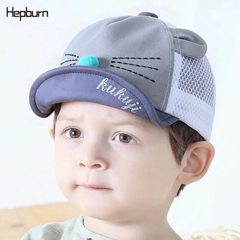 Hepburn Brand snapback casquette Cartoon Cat ears Children Visor Summer Cap Baseball Hats 6-24 months Kids Summer Caps
Hepburn Brand snapback casquette Cartoon Cat ears Children Visor Summer Cap Baseball Hats 6-24 months Kids Summer Caps