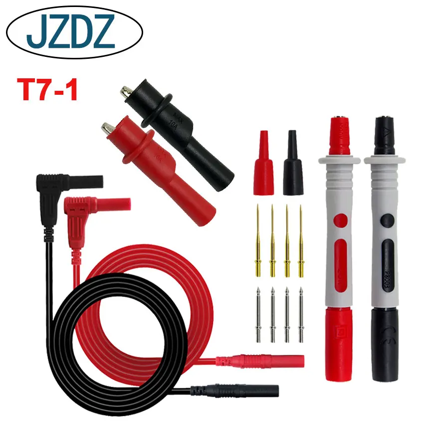 JZDZ Multimeter probes replaceable needles test leads kits probes for digital multimeter cable feeler for multimeter wire tips
JZDZ Multimeter probes replaceable needles test leads kits probes for digital multimeter cable feeler for multimeter wire tips