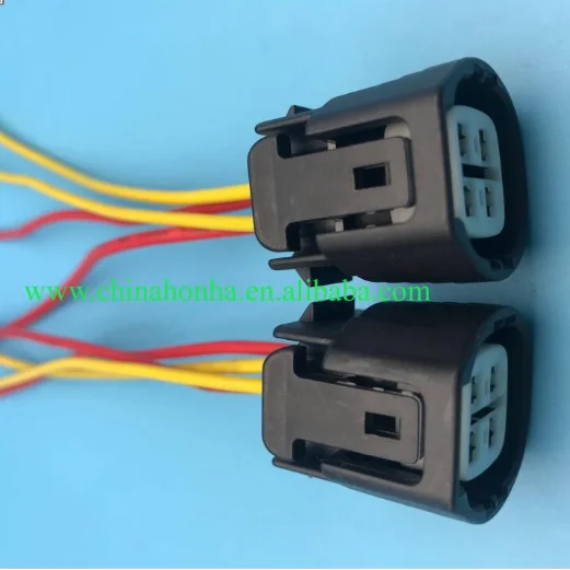 

Free shipping 50/100 pcs 4 Pin 6189-0694 Alternator Regulator Repair Harness Connector Socket with 15cm 18AWG wire