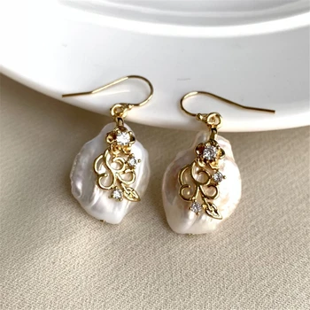 Parmalambe Korean bride rose flower earrings wedding jewelry wedding dress accessories freshwater pearl earrings
Parmalambe Korean bride rose flower earrings wedding jewelry wedding dress accessories freshwater pearl earrings