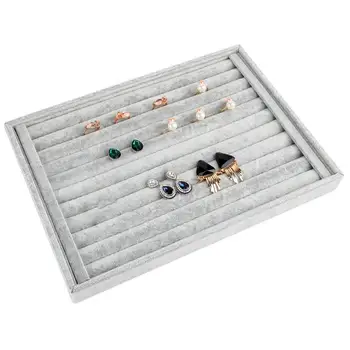 12 Grids Jewelry Display Holder Earring Storage Box Necklace Organizer Corduroy Jewelry Display Tray Bracelet Holder Ring Box
12 Grids Jewelry Display Holder Earring Storage Box Necklace Organizer Corduroy Jewelry Display Tray Bracelet Holder Ring Box