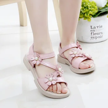 Children's Shoes Summer Style Children Sandals Girls Princess Beautiful Flower Shoes Kids Flat Sandals Baby Girl Gladiator Soft
Children's Shoes Summer Style Children Sandals Girls Princess Beautiful Flower Shoes Kids Flat Sandals Baby Girl Gladiator Soft
