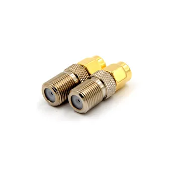 1PC F Type Female Jack to SMA Male Plug Straight RF Coaxial Adapter F connector to SMA Convertor gold Tone High Quality
1PC F Type Female Jack to SMA Male Plug Straight RF Coaxial Adapter F connector to SMA Convertor gold Tone High Quality