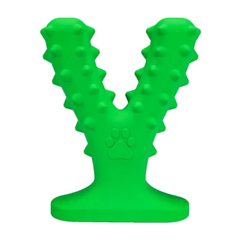 Teeth Cleaning Chew Toys Dog Toothbrush Stick Squeak Oral Care Dental Rubber Portable Tree Branch Shape Puppy Brushing Home 
Teeth Cleaning Chew Toys Dog Toothbrush Stick Squeak Oral Care Dental Rubber Portable Tree Branch Shape Puppy Brushing Home