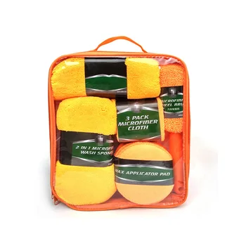 TIOODRE 9Pcs Car Wash Kit Supplies Microfiber Towel Detailing Wheel Brush Waxing Sponge Combination Car Cleaning Tools Practical
TIOODRE 9Pcs Car Wash Kit Supplies Microfiber Towel Detailing Wheel Brush Waxing Sponge Combination Car Cleaning Tools Practical