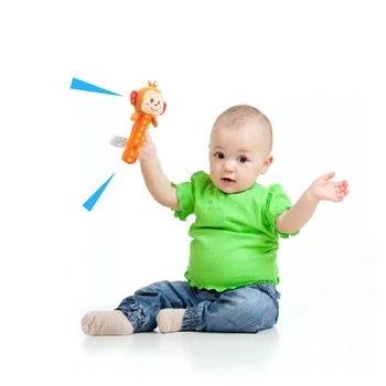 Cartoon Hand Bell Happy Monkey Baby Animal Shaped Handbell Ring Rattles Kid Plush Soft Toy Kids Baby Toys Bed Bell Stroller Toys
Cartoon Hand Bell Happy Monkey Baby Animal Shaped Handbell Ring Rattles Kid Plush Soft Toy Kids Baby Toys Bed Bell Stroller Toys