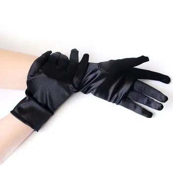 Women's Short Sun-resistant Satin Glove Cloth Dance Performance Performance Gloves Urethane Elastic Fibre Etiquette Gloves
Women's Short Sun-resistant Satin Glove Cloth Dance Performance Performance Gloves Urethane Elastic Fibre Etiquette Gloves