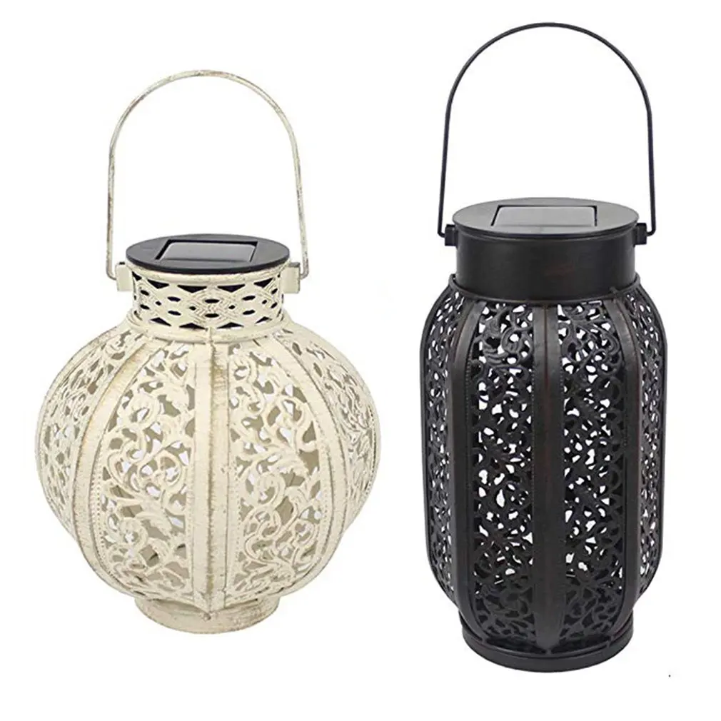Iron Solar Lantern European Portable Hollow Winter Melon Pumpkin Solar Lanterns Festival Holiday Home Garden Tree Decoration
Iron Solar Lantern European Portable Hollow Winter Melon Pumpkin Solar Lanterns Festival Holiday Home Garden Tree Decoration