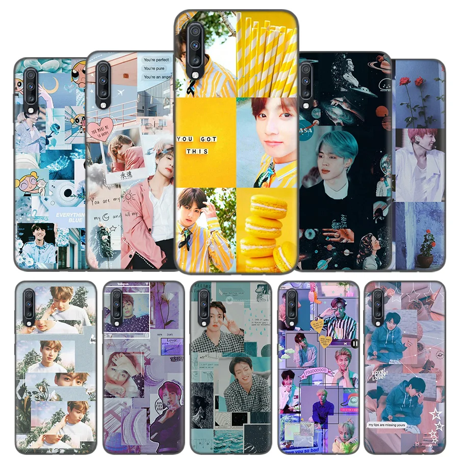 JIN SUGA JIMIN Silicone Case Cover For Samsung Galaxy A50 A50s A70 A60 A40 A30 A30s A20 A20e A10 A10s A10e A9 A8 A7 A6 Plus 2018
JIN SUGA JIMIN Silicone Case Cover For Samsung Galaxy A50 A50s A70 A60 A40 A30 A30s A20 A20e A10 A10s A10e A9 A8 A7 A6 Plus 2018