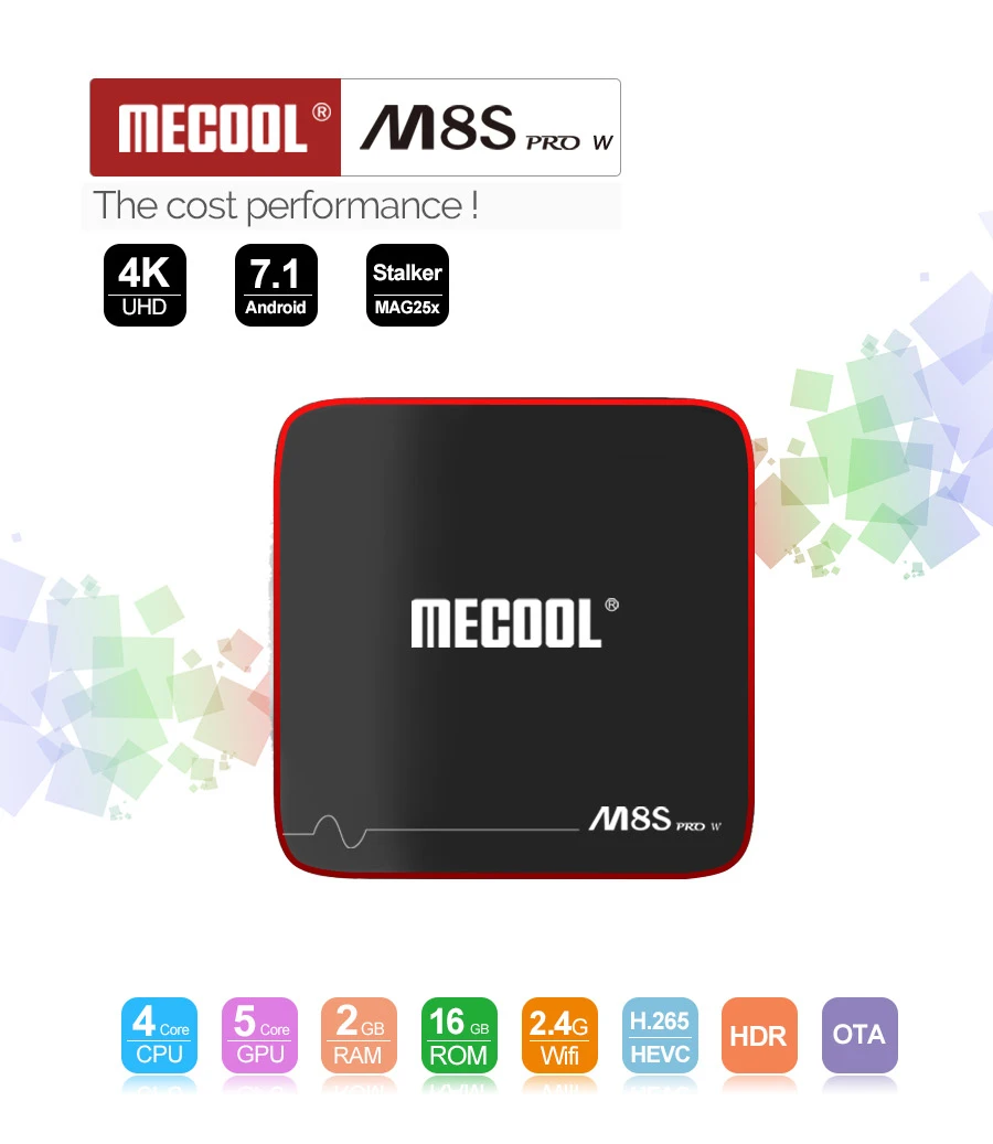 Mecool M8S pro W ATV Android TV Box Amlogic S905W 2GB 16GB 4K HD Smart Android tv Set Top Box with Voice Remote
Mecool M8S pro W ATV Android TV Box Amlogic S905W 2GB 16GB 4K HD Smart Android tv Set Top Box with Voice Remote