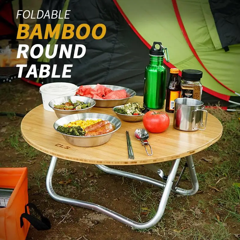 Portable Foldable Outdoor Table Aluminium Alloy Table Bamboo Board Table Half Folding Round Table Camping Barbecue Picnic Table
Portable Foldable Outdoor Table Aluminium Alloy Table Bamboo Board Table Half Folding Round Table Camping Barbecue Picnic Table